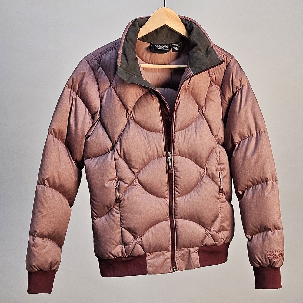 Mountain Hardware Puffer Jacket Medium Mauve - image 4